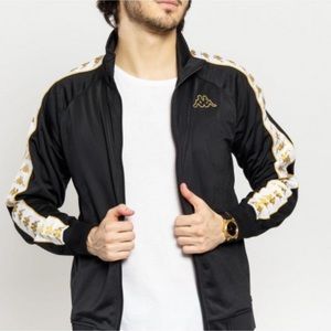 Kappa Black and Gold Jacket